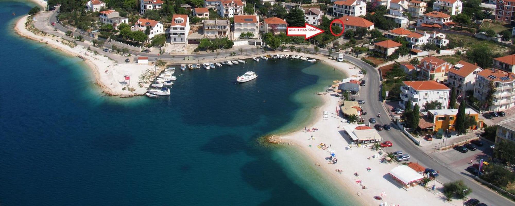 Apartman Simac Okrug Gornji Trogir Zewnętrze zdjęcie
